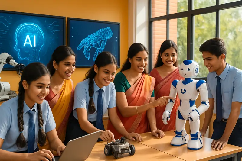 AI & Robotics Lab Classes for Schools in Hyderabad | NetRichh IT Solutions